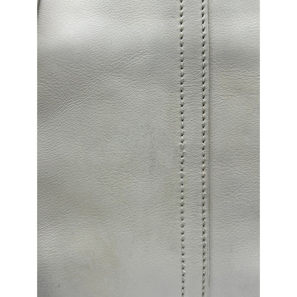 Vintage Coach Soho Duffle Crossbody Ivory Leather Y2K Bag COA L04D-9480 - Picture 11 of 11